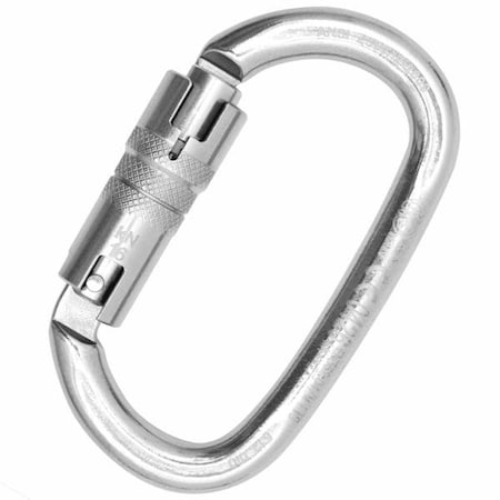 Kong Usa Oval, 110 mm Length, 19 mm Gate Opening, Stainless steel, Polished 512LJ0PPPKK